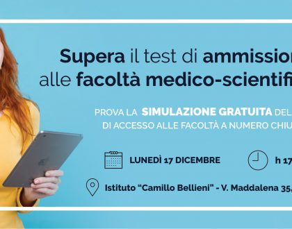 Facoltà a numero chiuso? Prova la simulazione del test di accesso e scopri come superarlo.