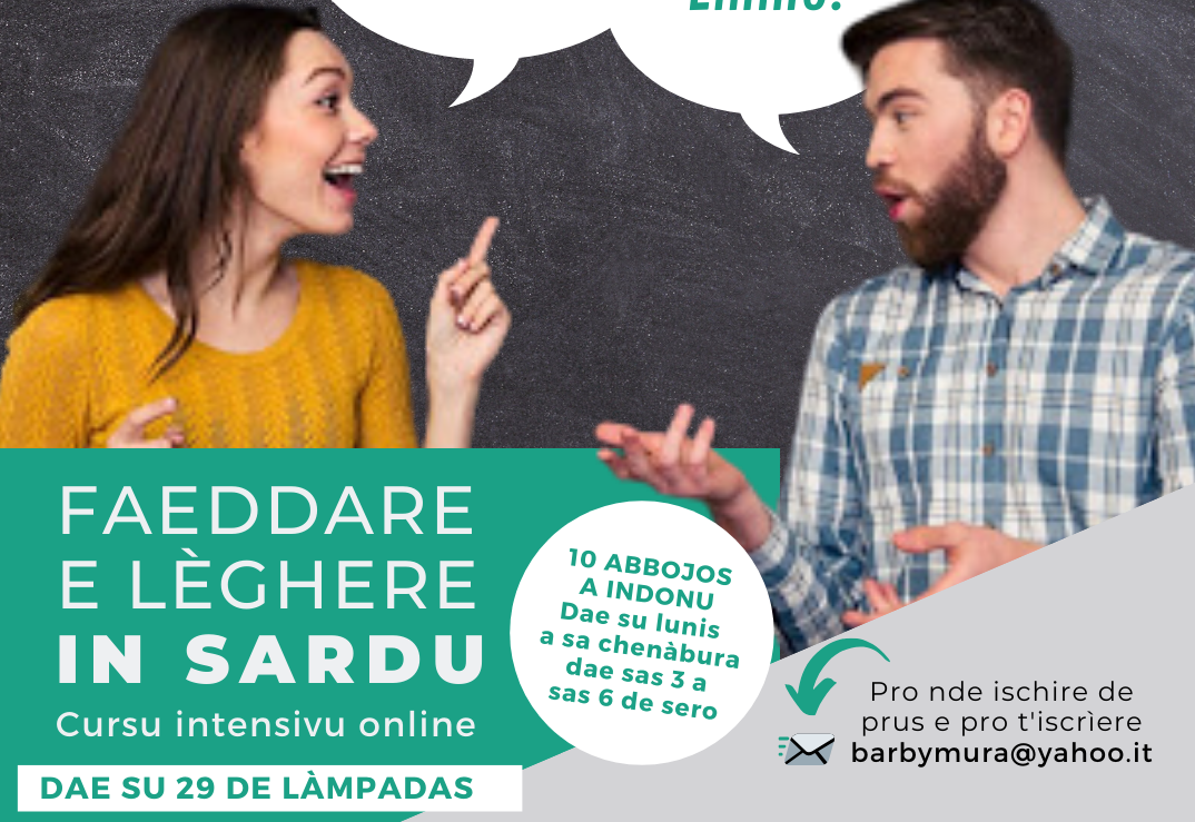 Faeddare e lèghere in sardu – Corso online di conversazione e lettura in sardo