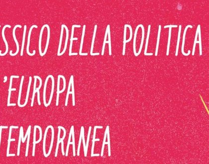 Convegno "Il lessico della politica nell'Europa contemporanea"
