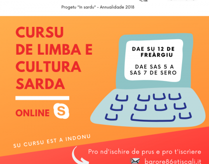 Corso di Lingua e Cultura Sarda - Sportello di Burgos- Corso Gratuito Online
