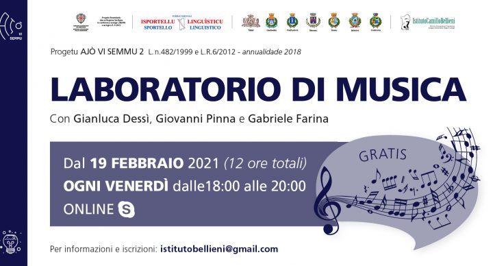 Laboratorio di musica in sardo - Gratuito