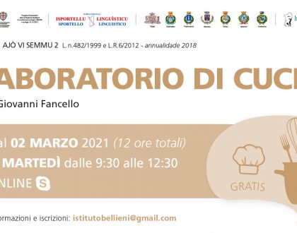 Laboratorio di cucina tradizionale sarda