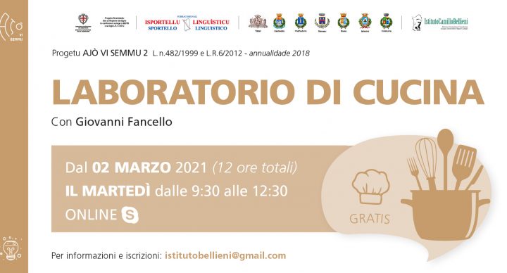 Laboratorio di cucina tradizionale sarda