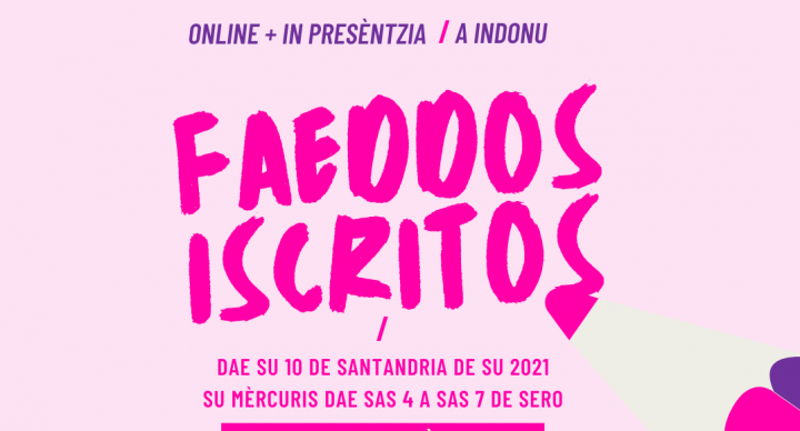 Corso di Lingua e cultura sarda "Faeddos iscritos" In aula e Online - Oliena Novembre 2021