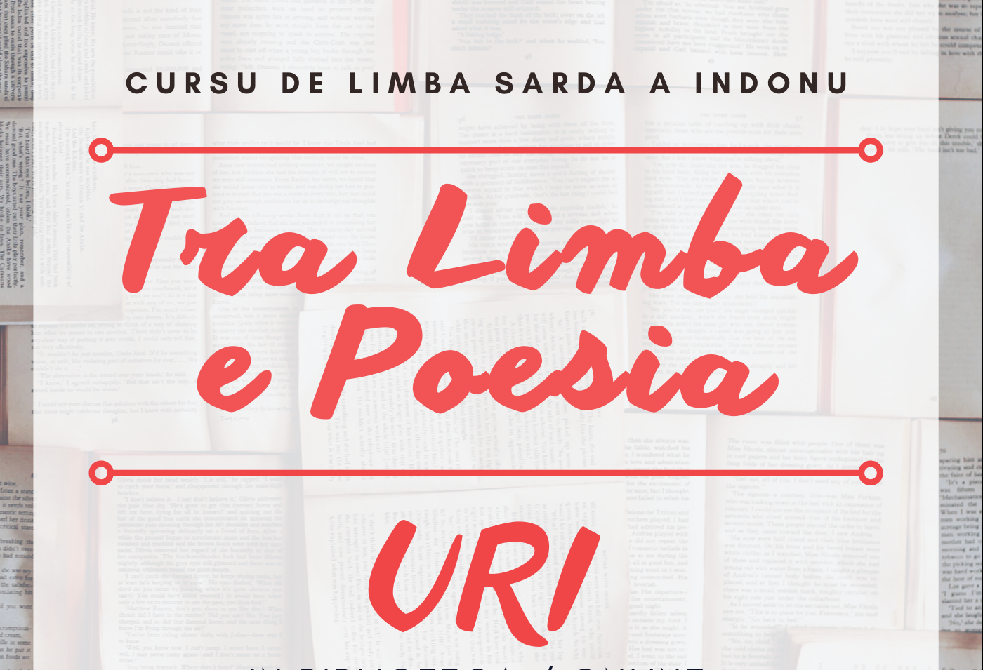 Aperte le iscrizioni per il corso di Lingua e cultura sarda "Tra Limba e Poesia" - Dicembre 2021