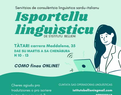 Sportello Linguistico sardo-italiano dell'Istituto Bellieni - In presenza e online